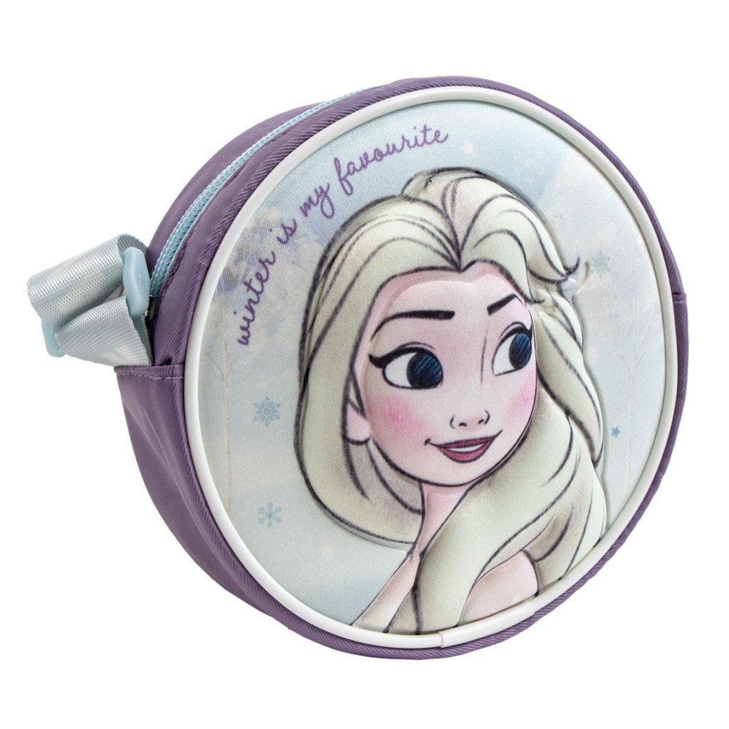 Disney Eiskönigin Winter Umhängetasche für Kinder – 13 x 13 cm