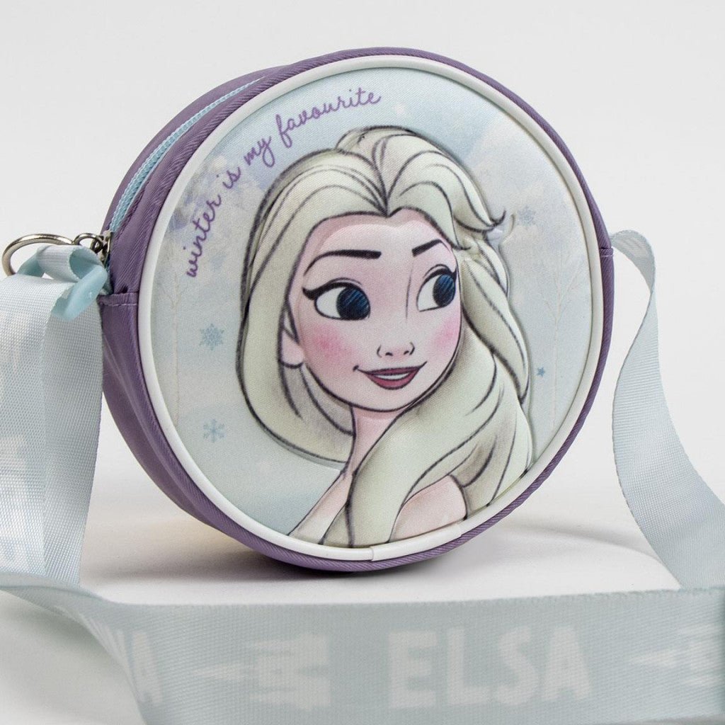 Disney Eiskönigin Winter Umhängetasche für Kinder – 13 x 13 cm