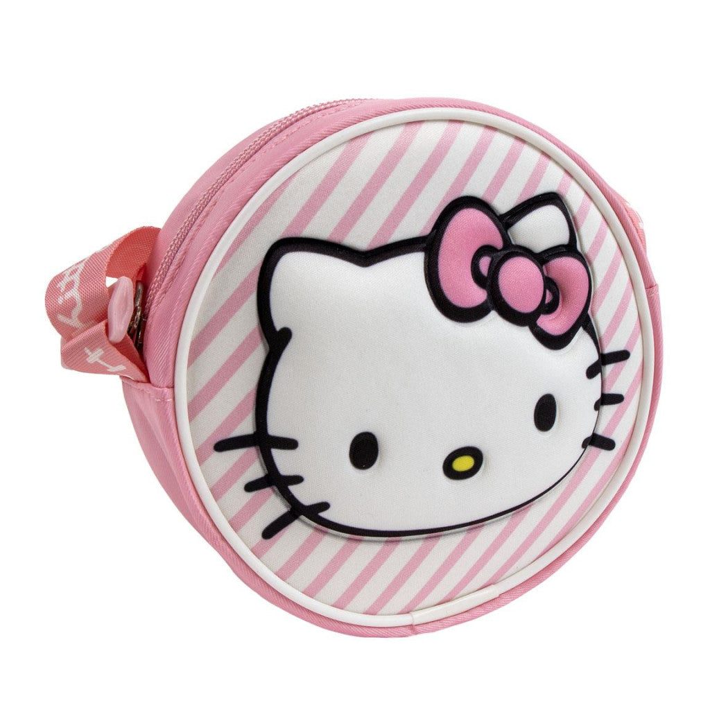 Hello Kitty Face Umhängetasche für Kinder – 13 x 13 cm