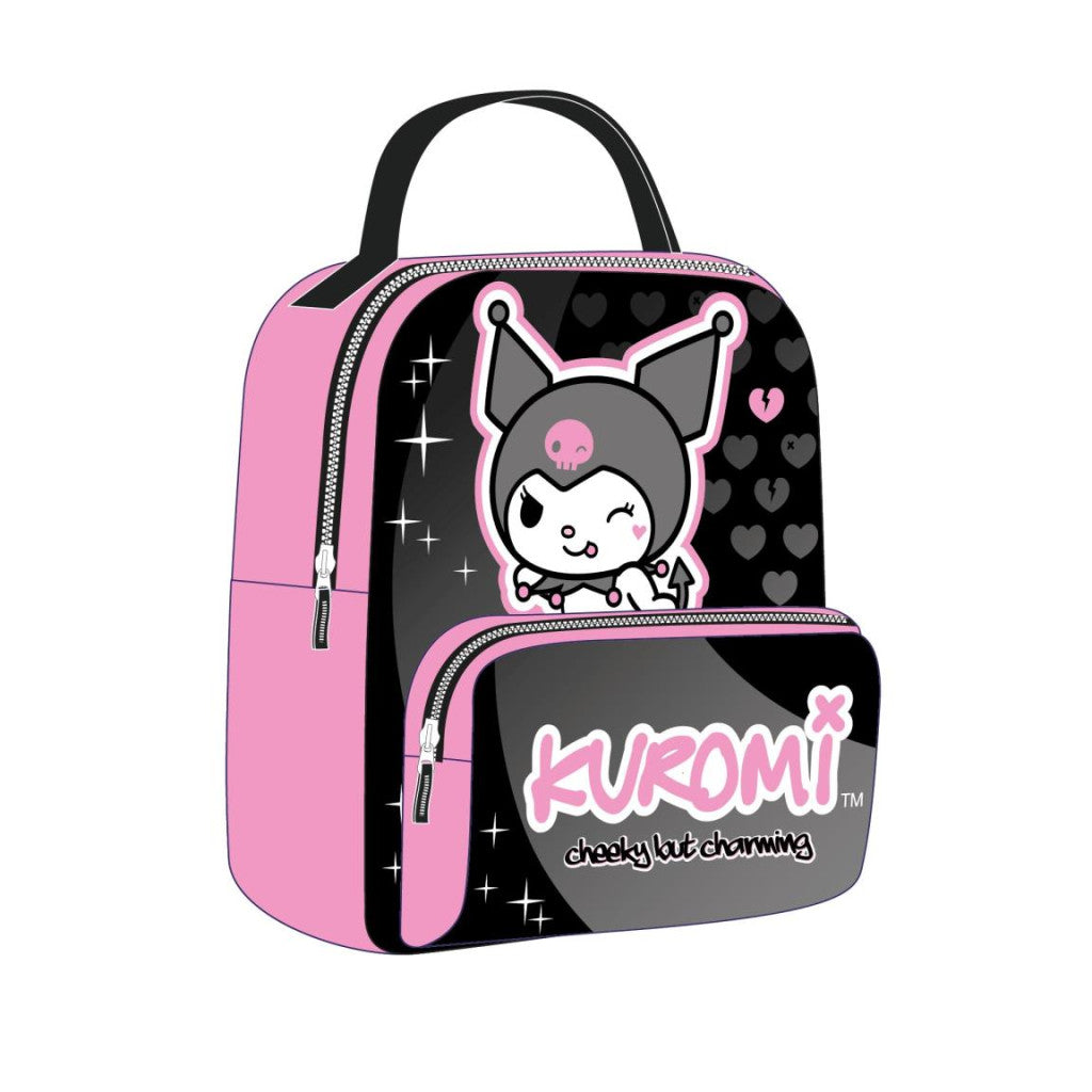 Hello Kitty Kuromi Kindergartenrucksack für Kinder – 23 x 20 cm