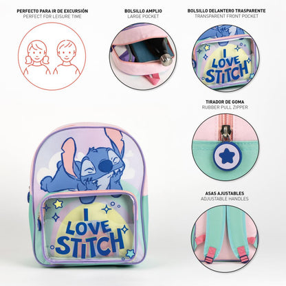 Disney Lilo und Stitch Kindergartenrucksack für Kinder – 30 x 25 cm