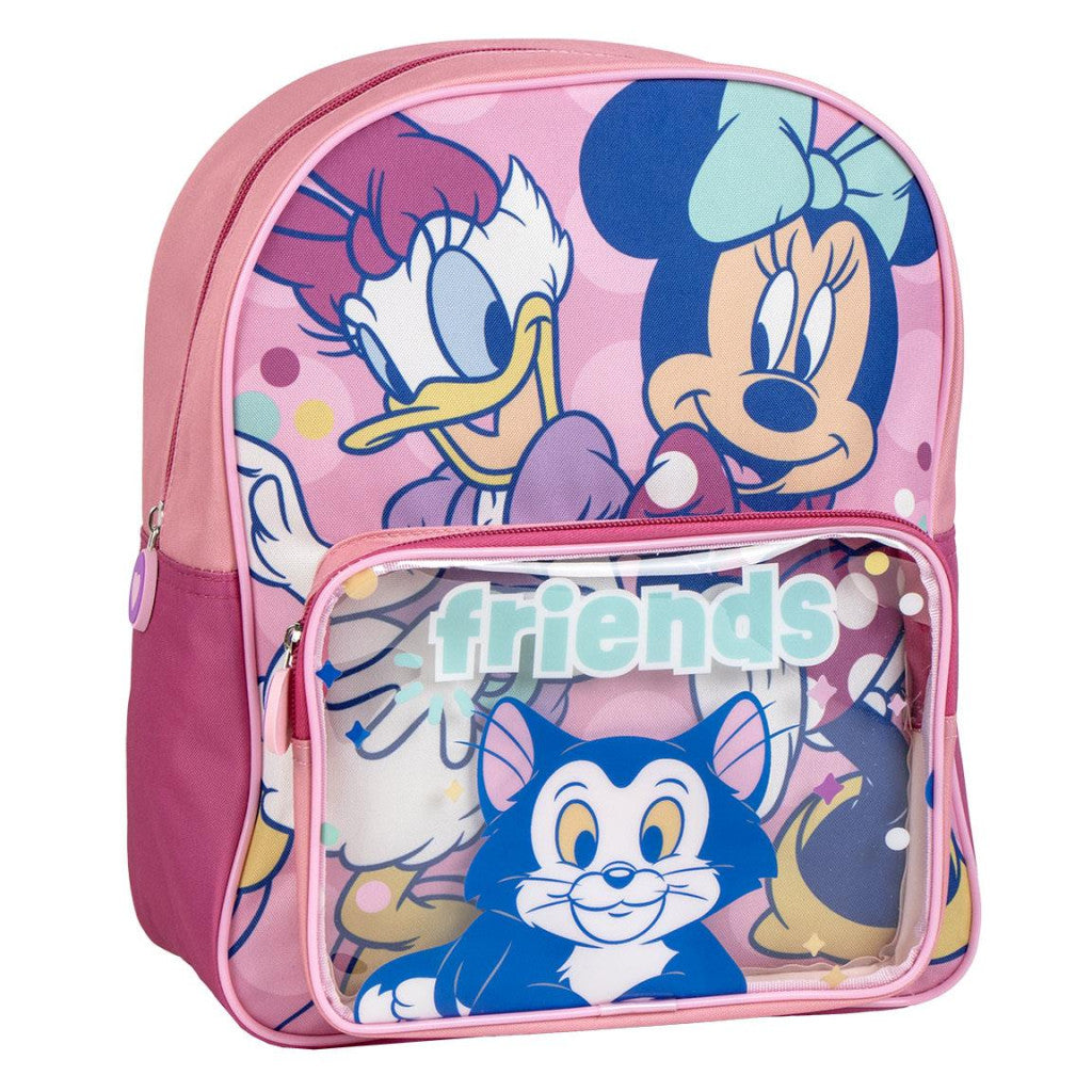 Sac à dos maternelle Disney Minnie Friends pour enfants – 30 x 25 cm
