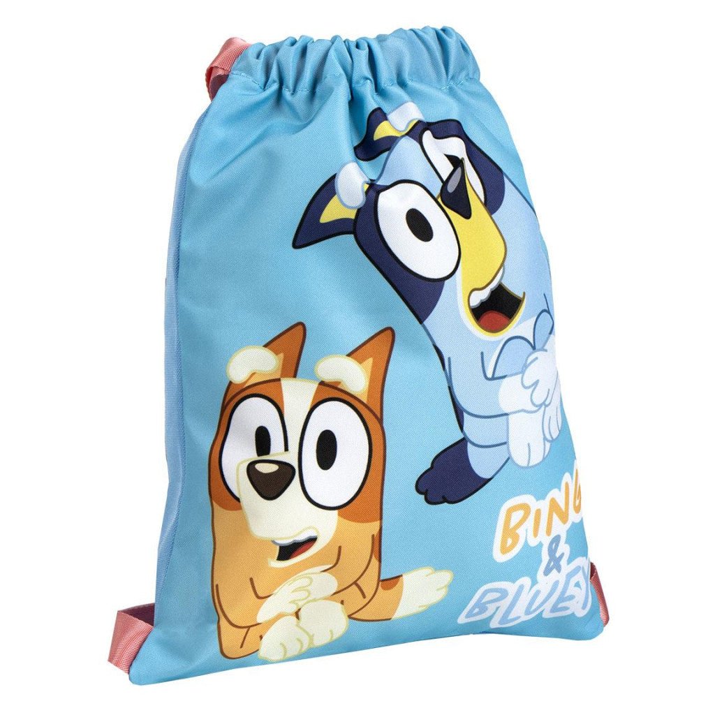 Bluey Bingo Turnbeutel für Kinder – 33 x 27 cm