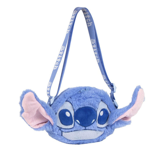 Disney Lilo and Stitch Blue Blur Crossbody Bag for Kids – 17 cm