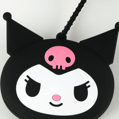Hello Kitty Black Kuromi, with Purse Shoulder Bag for Kids - 27 x 17 cm