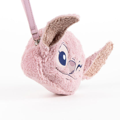 Disney Lilo et Stitch Trousse de Toilette Angel en Polaire pour Enfants – 15 x 11 cm