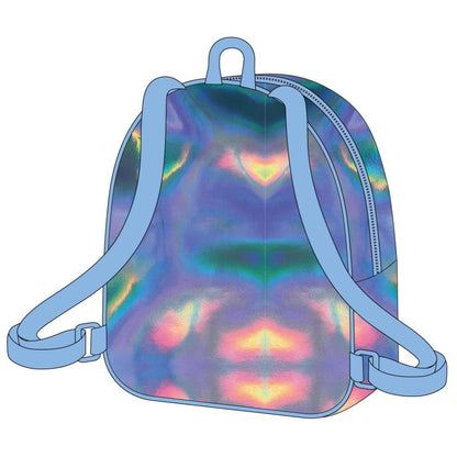 Disney Lilo und Stitch Iridiscente holografischer Kindergartenrucksack für Kinder – 23 cm
