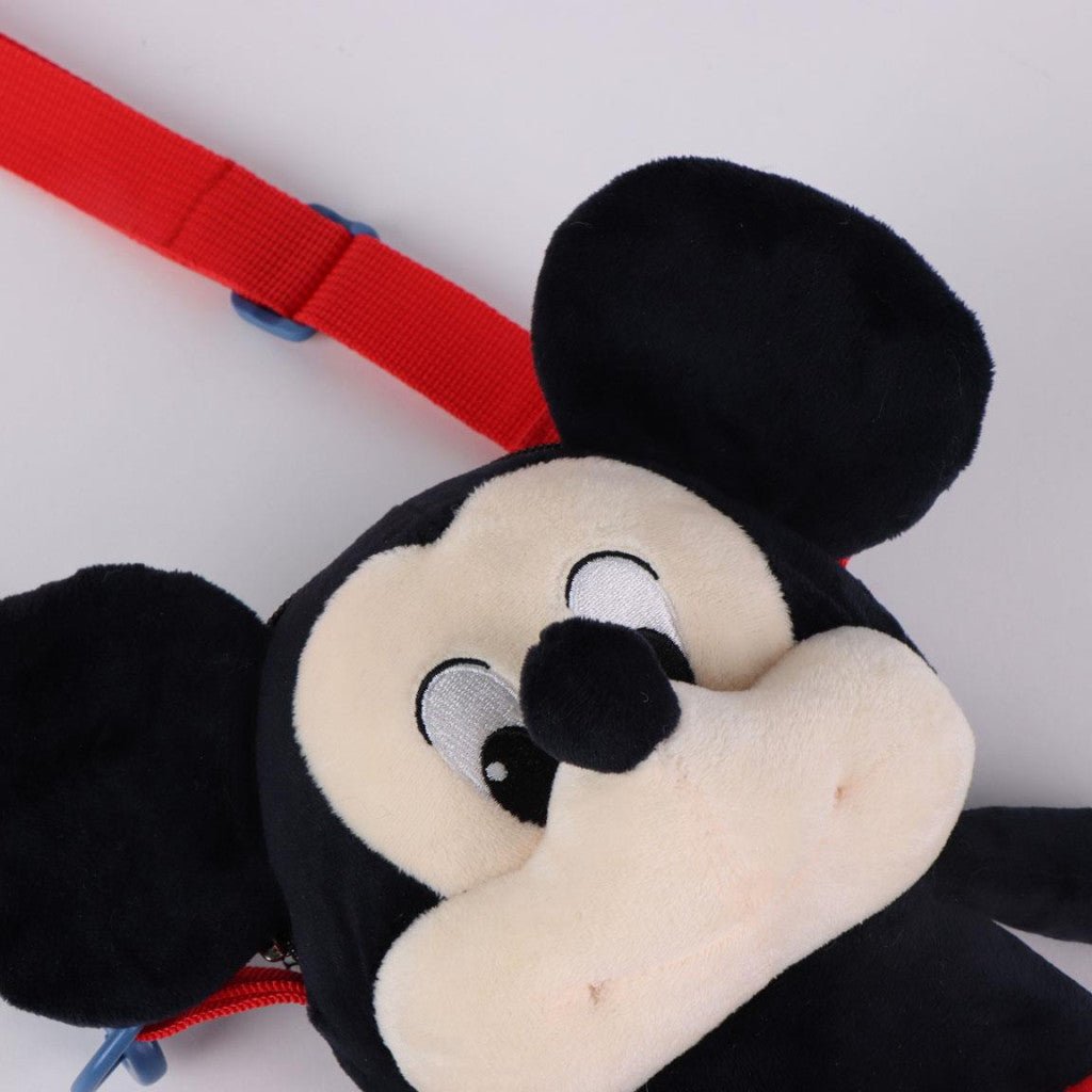 Disney Mickey Smile Plüschrucksack Kindergartenrucksack für Kinder – 28 cm