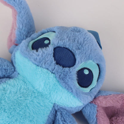 Disney Lilo and Stitch Blue Alien Plush Backpack Kindergarten Backpack for Children – 30 cm