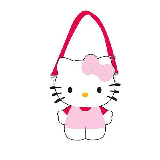 Hello Kitty Pink Umhängetasche für Kinder – 30 cm