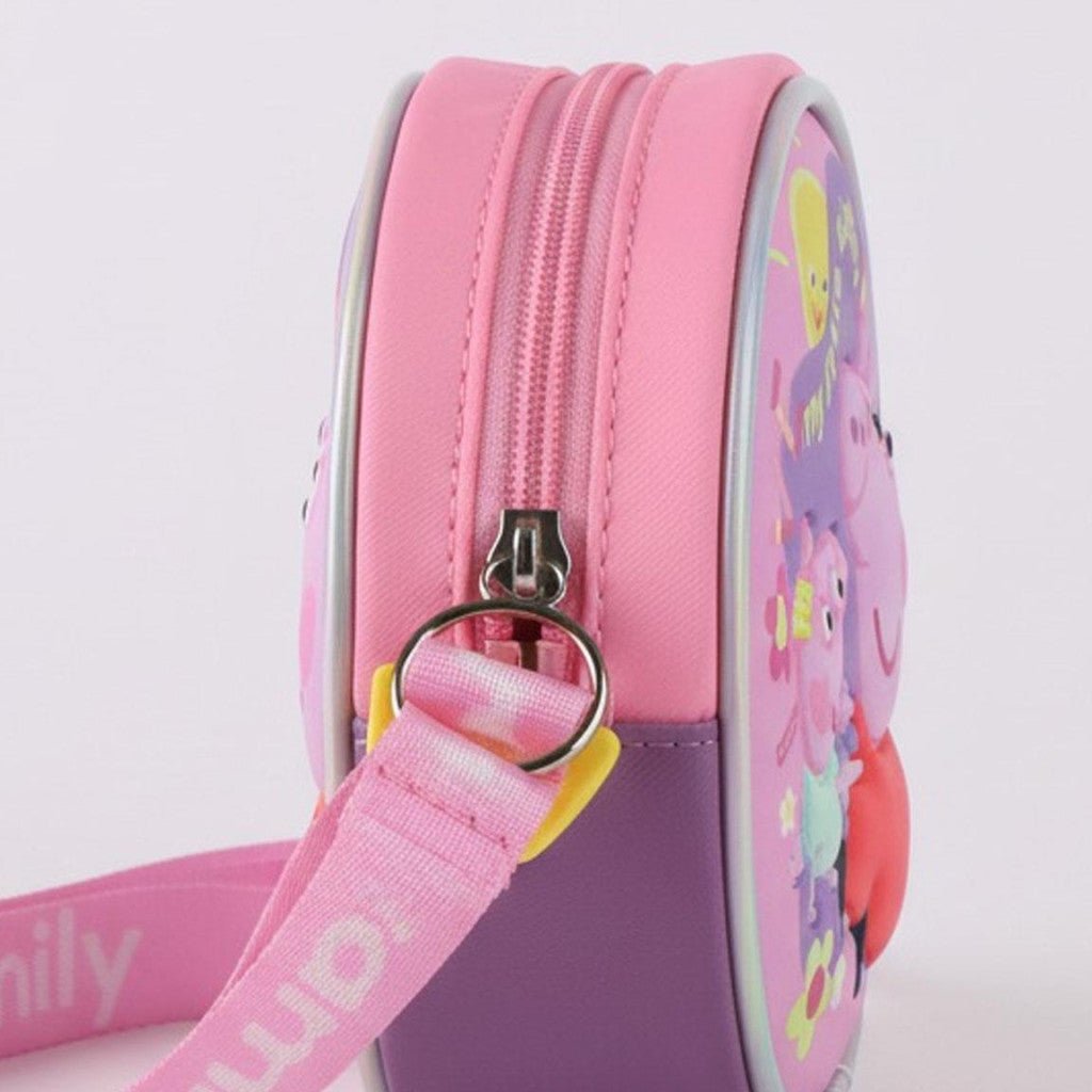 Peppa Wutz My Little Sister Umhängetasche für Kinder – 13 x 13 cm