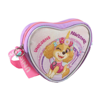 Paw Patrol Unicorns Pawsome glitzer Umhängetasche für Kinder – 15 x 14 cm