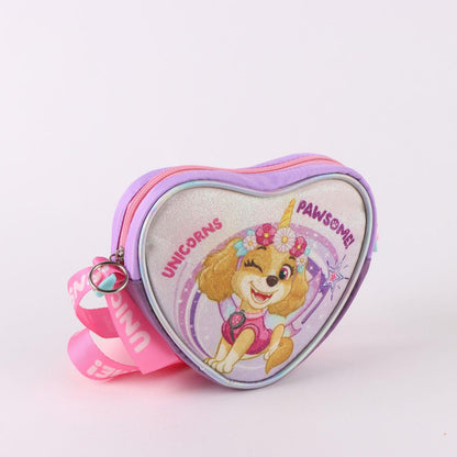 Paw Patrol Unicorns Pawsome glitzer Umhängetasche für Kinder – 15 x 14 cm