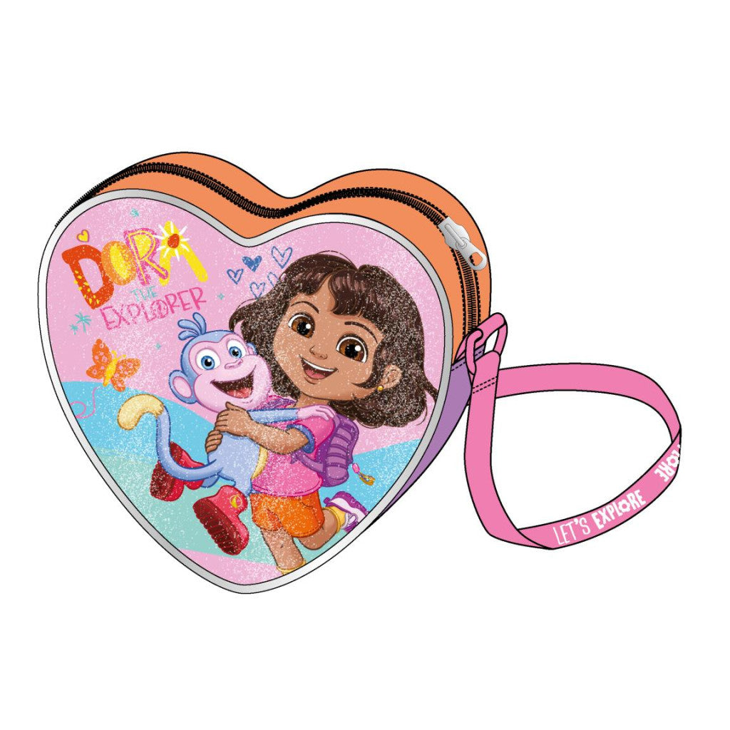 Dora the Explorer Let's Go glitzernde Umhängetasche