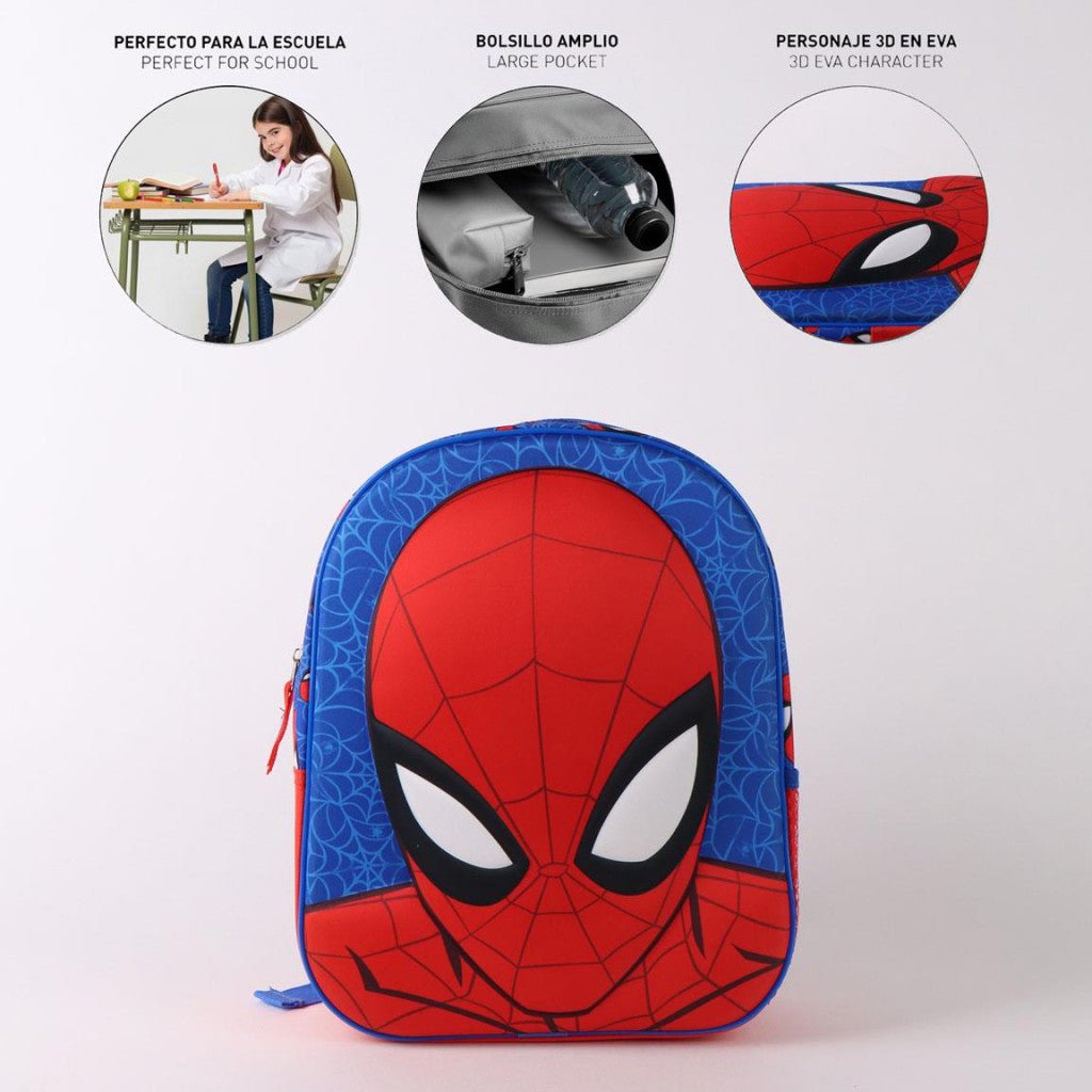 Spiderman Focusing Kindergartenrucksack für Kinder – 30 x 25 x 12 cm