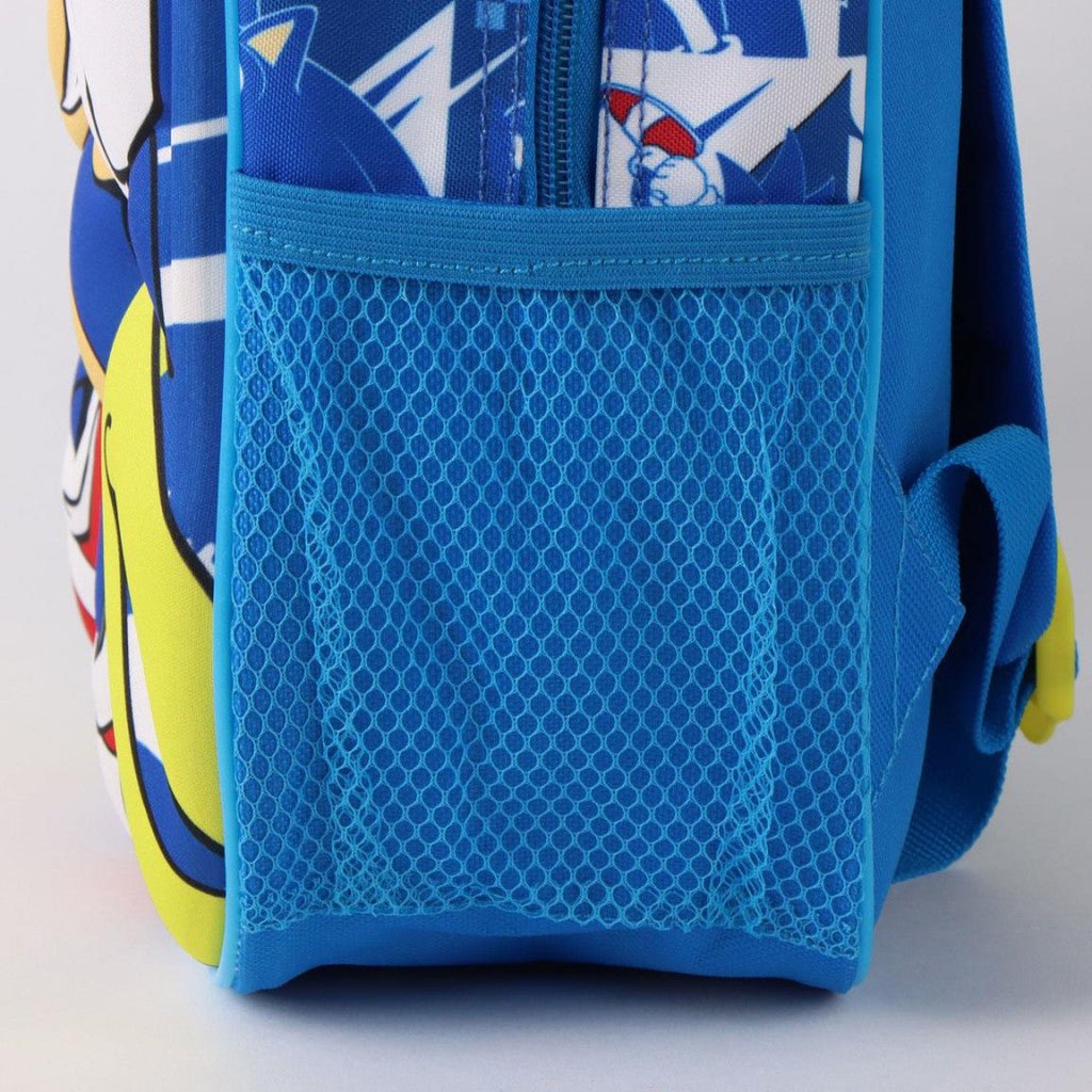Sonic the Hedgehog Power Run Kindergartenrucksack für Kinder – 30 x 25 x 12 cm