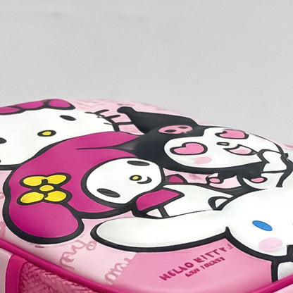 Hello Kitty Kawaii Cuties Sac à dos pour enfants de maternelle – 30 x 25 x 12 cm