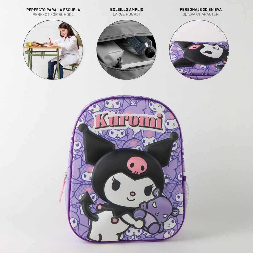 Hello Kitty Little Rebel Kindergartenrucksack für Kinder – 30 x 25 x 12 cm