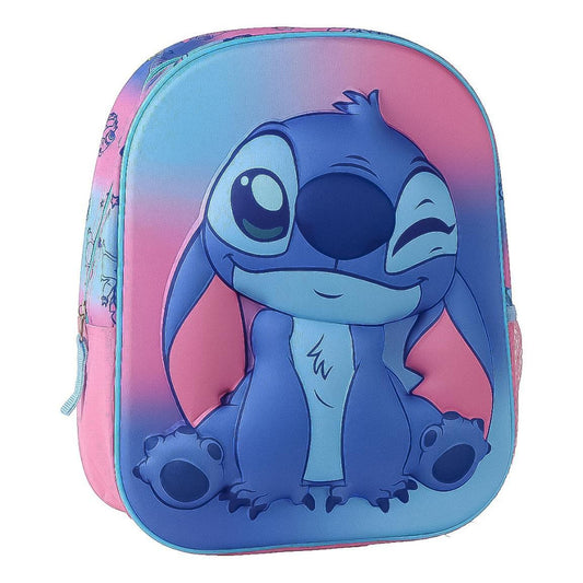 Disney Lilo and Stitch Galaxy Kindergarten Backpack for Kids - 30 x 25 x 12 cm