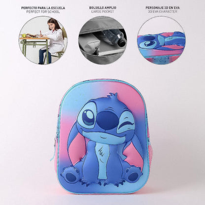 Disney Lilo und Stitch Galaxy Kindergartenrucksack für Kinder – 30 x 25 x 12 cm
