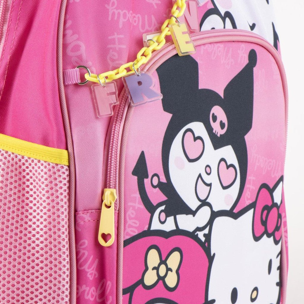 Hello Kitty Kawaii Cuties , Tasche 42 cm Schulranzen für Kinder – 42 × 32 × 20 cm
