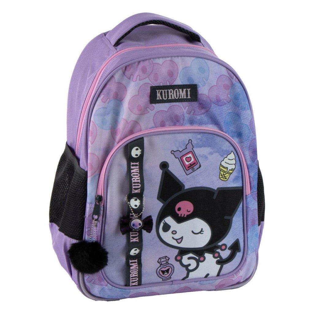 Hello Kitty Kuromi , Tasche 42 cm Schulranzen für Kinder – 42 × 32 × 20 cm