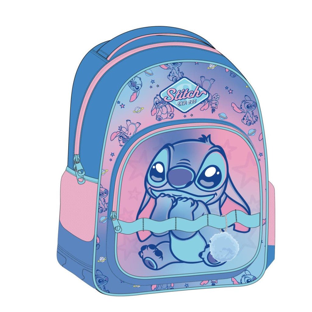 Disney Lilo und Stitch Galaxy , 42 cm Schulranzen für Kinder – 42 × 32 × 20 cm