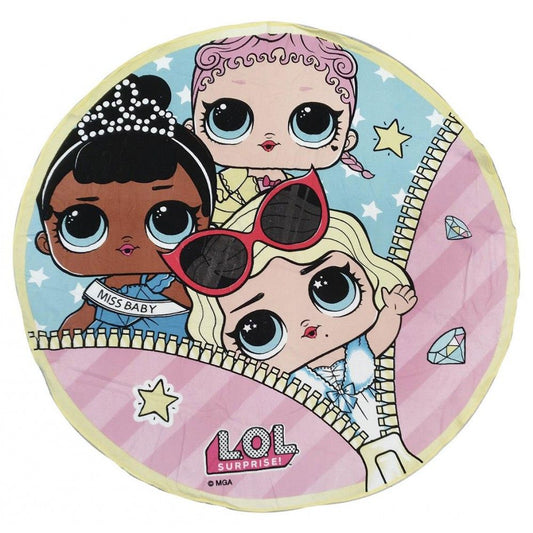 LOL Surprise! Serviette de bain en polyester pour enfant, motif, 130 cm