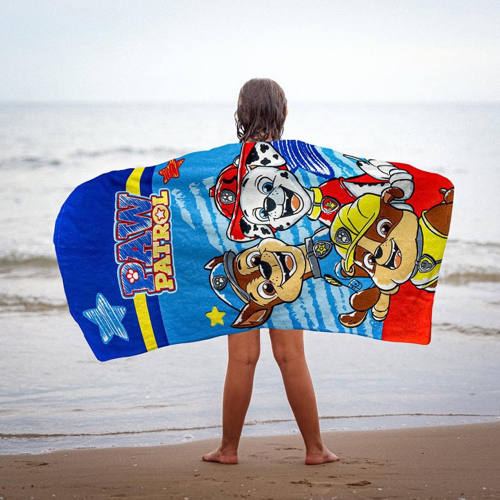 Paw Patrol Buddies -, Sportbeutel- und Baseballcap-Set Badetuch-Set für Kinder aus Polyester – 33 × 27 cm