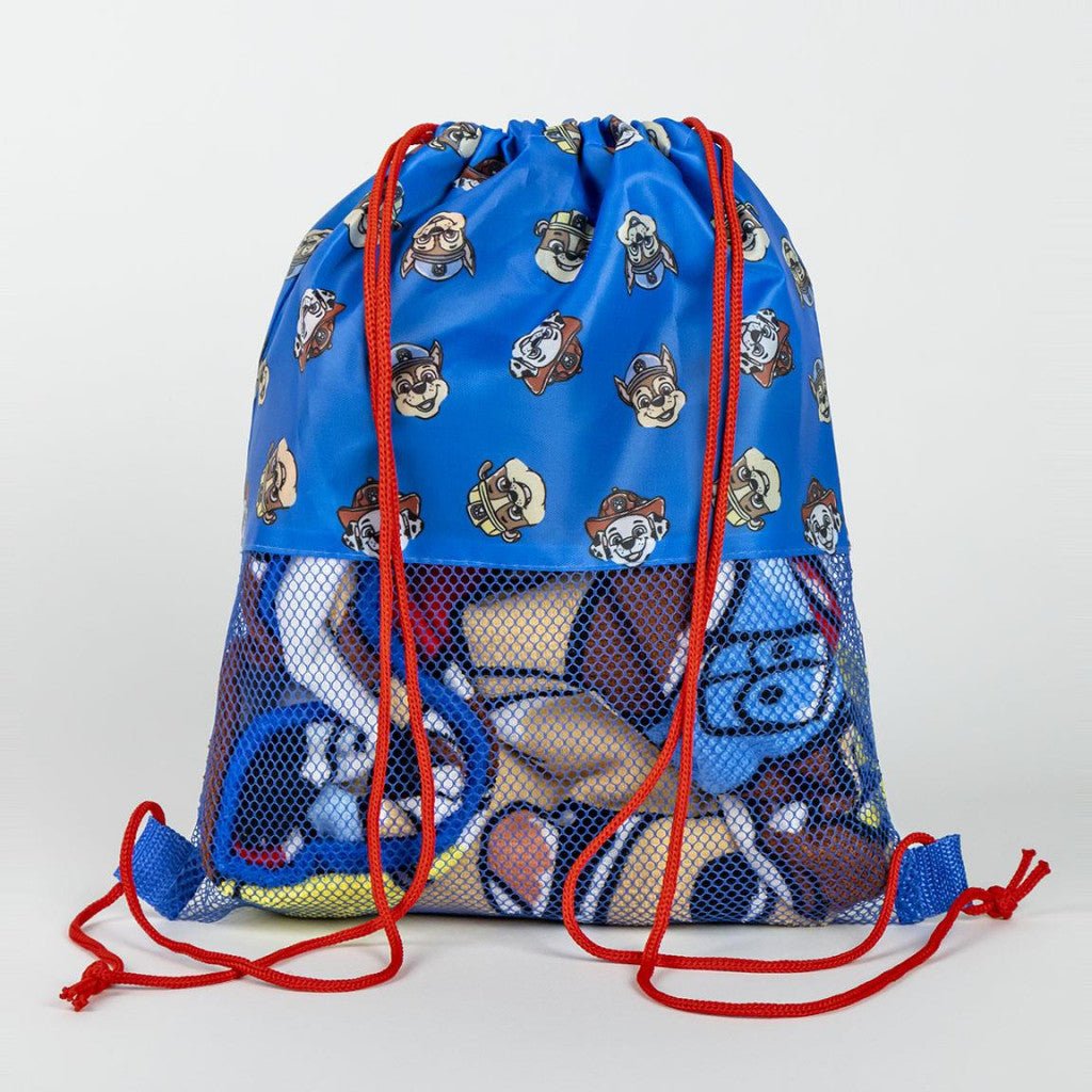 Paw Patrol Buddies -, Sportbeutel- und Baseballcap-Set Badetuch-Set für Kinder aus Polyester – 33 × 27 cm