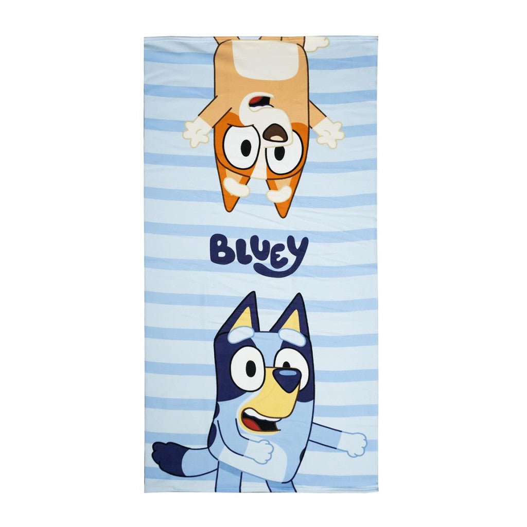 Bluey -, Sportbeutel- und Baseballcap-Set Badetuch-Set für Kinder aus Polyester – 33 × 27 cm