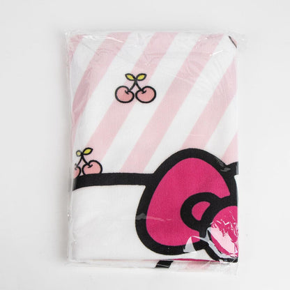 Hello Kitty Cherry, Polyester Children's Beach Towel - 70 x 140 cm