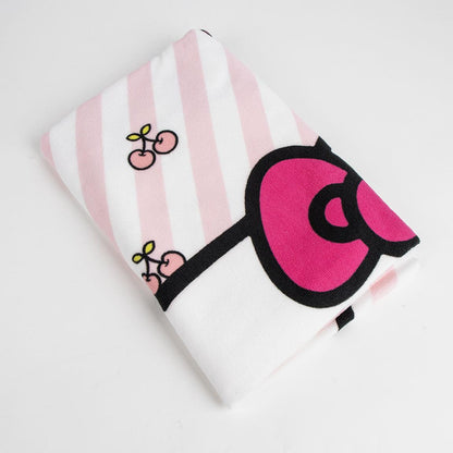 Hello Kitty Cherry, Polyester Children's Beach Towel - 70 x 140 cm