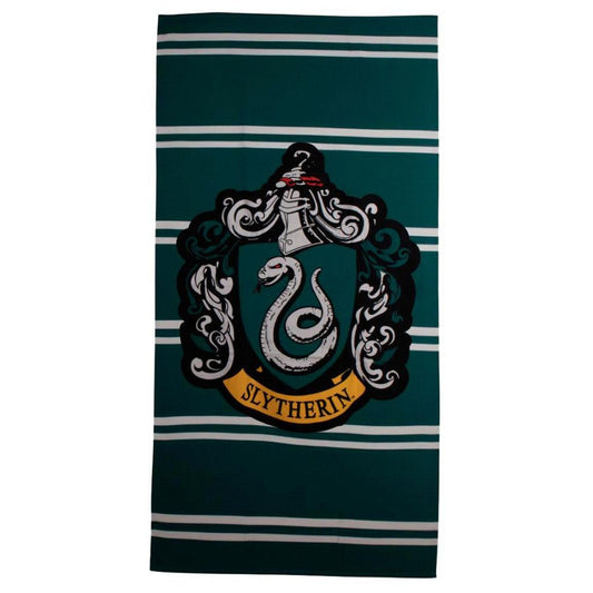 Harry Potter Slytherin , ( ) Badetuch für Kinder aus Polyester – 90 × 180 cm