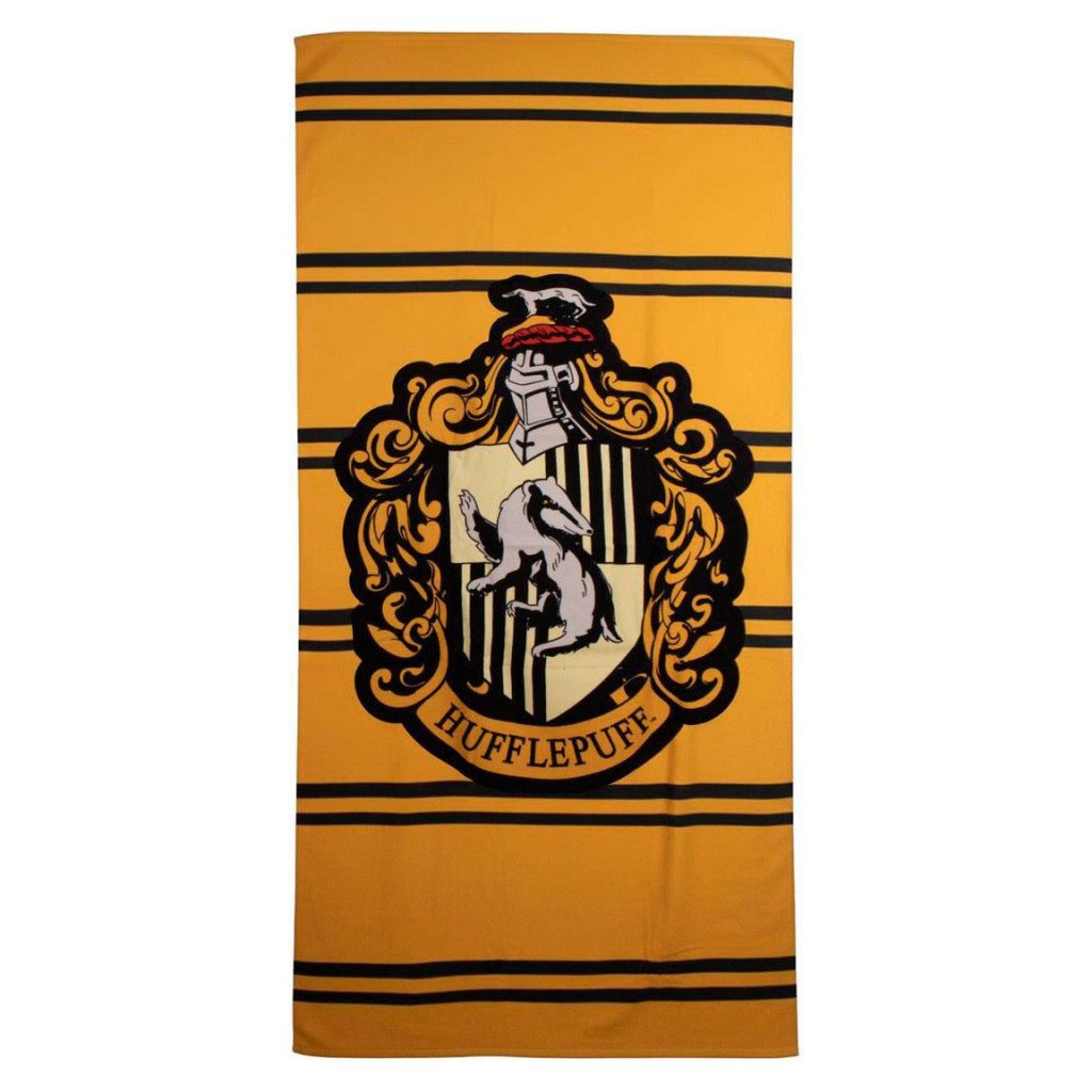 Harry Potter Hufflepuff , (schnell trocknend) Badetuch für Kinder aus Polyester – 90 × 180 cm