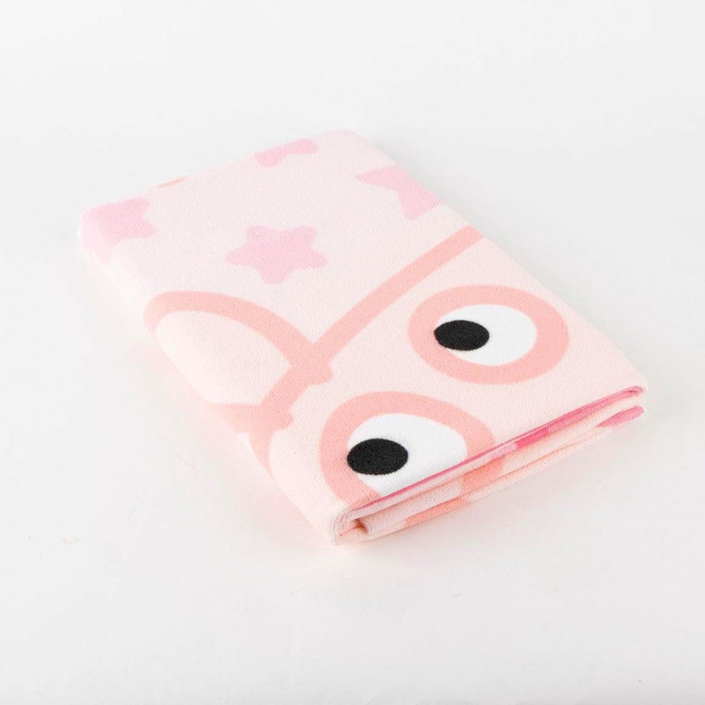 Peppa Wutz Stars , (Schnell trocken) Badetuch für Kinder aus Polyester – 70 × 140 cm