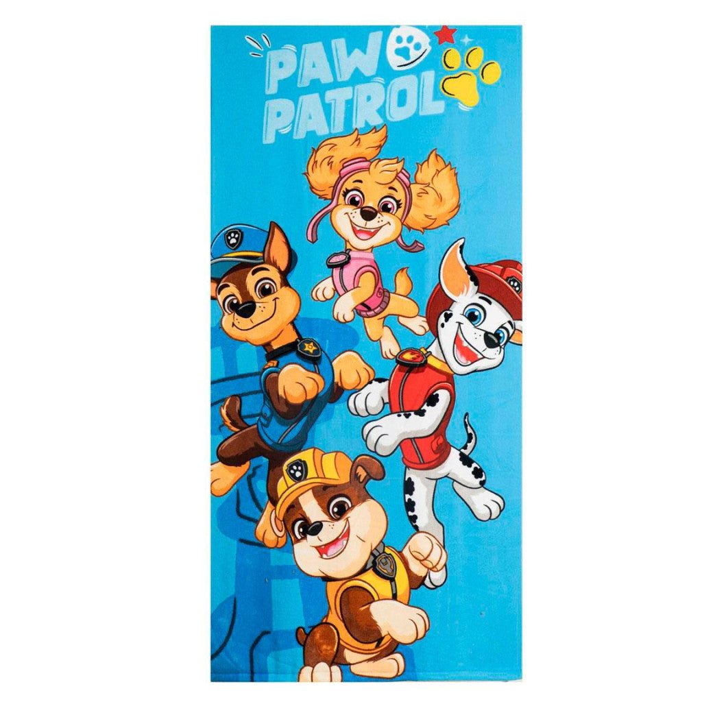 Paw Patrol Ready und Schwimmbrillen-Set Badetuch-Set für Kinder aus Polyester – 24 × 34 cm