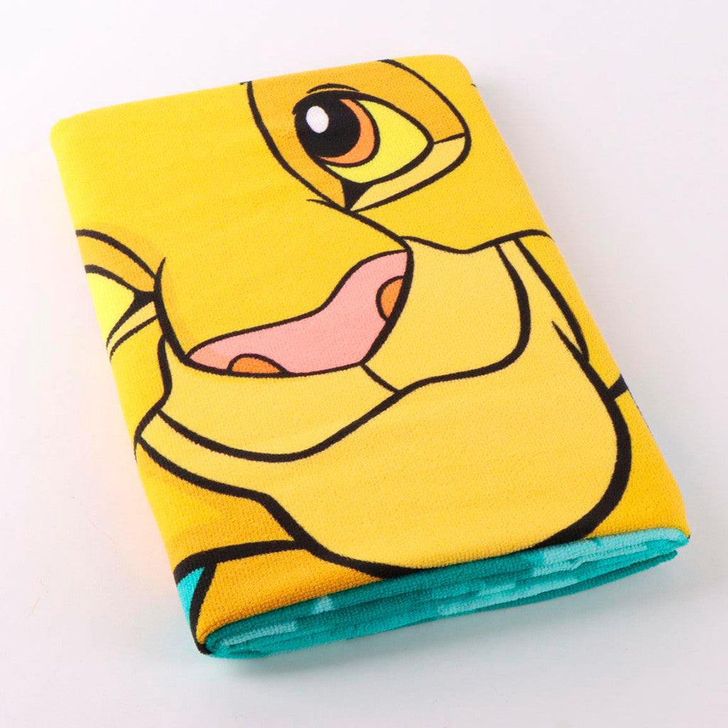 Disney Der König der Löwen All Day , ( ) Badetuch für Kinder aus Polyester – 70 × 140 cm