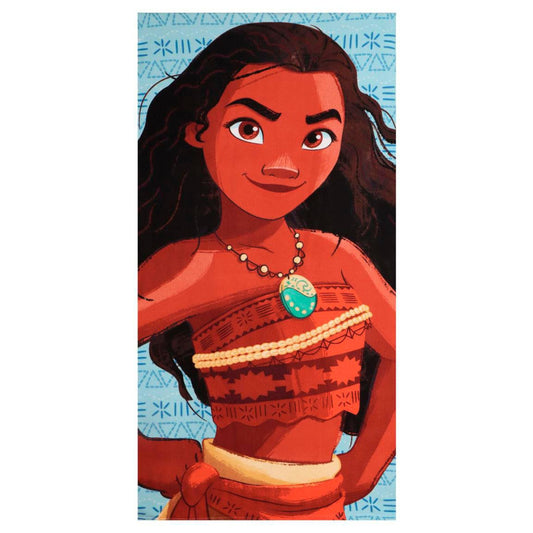 Disney Vaiana Cool, serviette de bain pour enfants en polyester – 70 × 140 cm