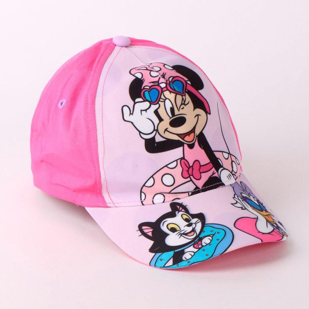 Disney Minnie Daisy , Turnbeutel, Baseballkappe Set Badetuch-Set für Kinder aus Polyester – 33 × 27 cm