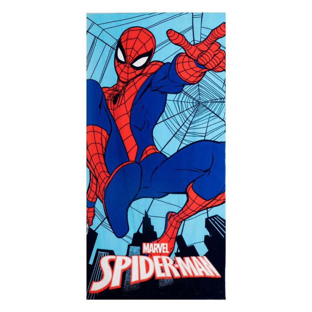 Spiderman Jump - und Schwimmbrillenset Badetuch-Set für Kinder aus Polyester – 24 × 34 cm