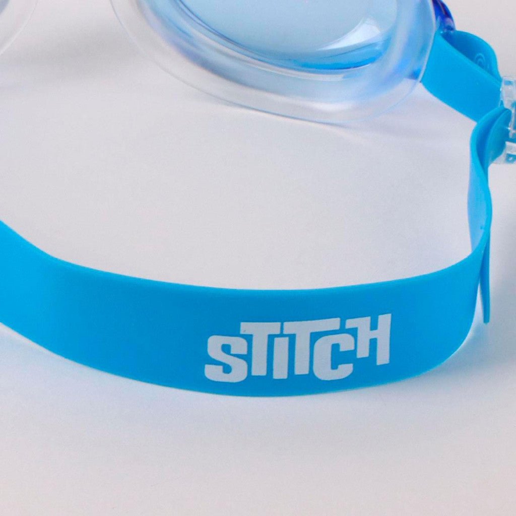 Disney Lilo und Stitch Cutie - und Schwimmbrillenset Badetuch-Set für Kinder aus Polyester – 24 × 34 cm