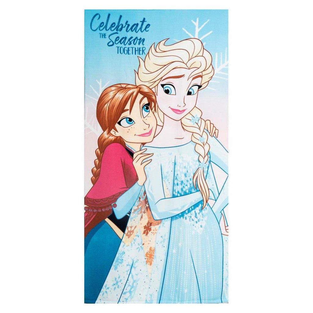 Disney Eiskönigin Celebrate und Schwimmbrillen-Set Badetuch-Set für Kinder aus Polyester – 24 × 34 cm