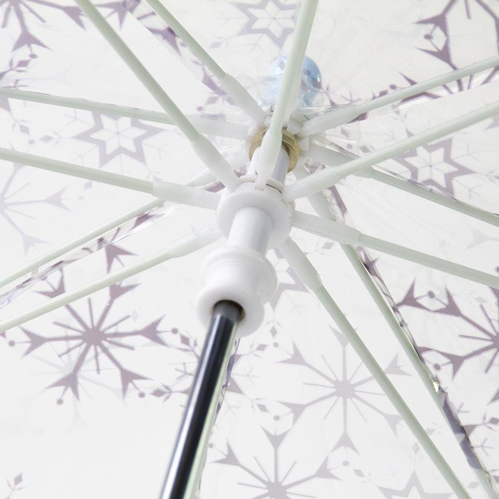 Disney Eiskönigin Ice Queen Transparenter Kinderregenschirm für Kinder – 71 cm