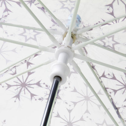 Disney Eiskönigin Ice Queen Transparenter Kinderregenschirm für Kinder – 71 cm