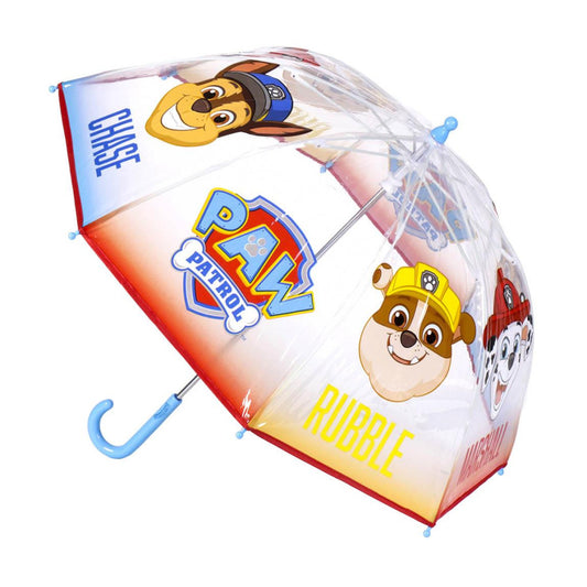 Parapluie transparent La Pat' Patrouille pour enfant – 71 cm
