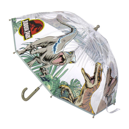 Parapluie transparent Jurassic World Attack Jurassic Park pour enfants – 71 cm