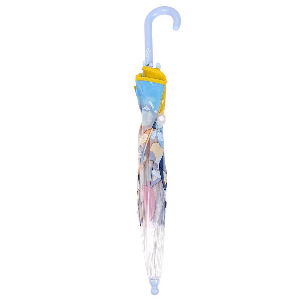 Bluey Transparenter Kinderregenschirm für Kinder – 71 cm