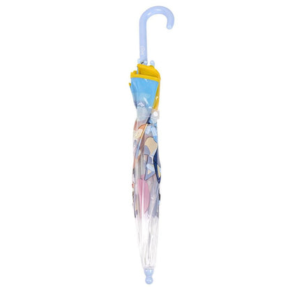 Bluey Transparenter Kinderregenschirm für Kinder – 71 cm