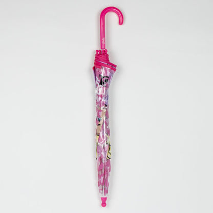 Parapluie Transparent Barbie Glam pour Enfants – 71 cm